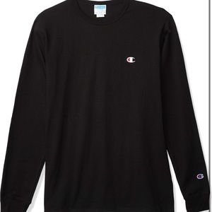 Champion Black Long Sleeved Shirt